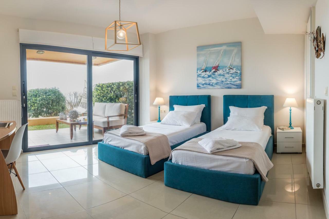 Lavender Villas Chania Agia Marina  Bagian luar foto