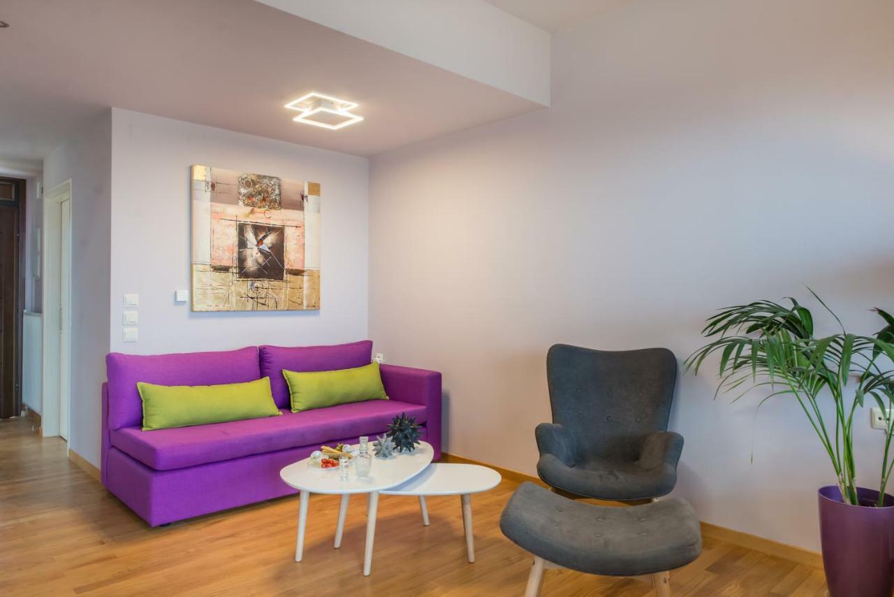 Lavender Villas Chania Agia Marina  Bagian luar foto