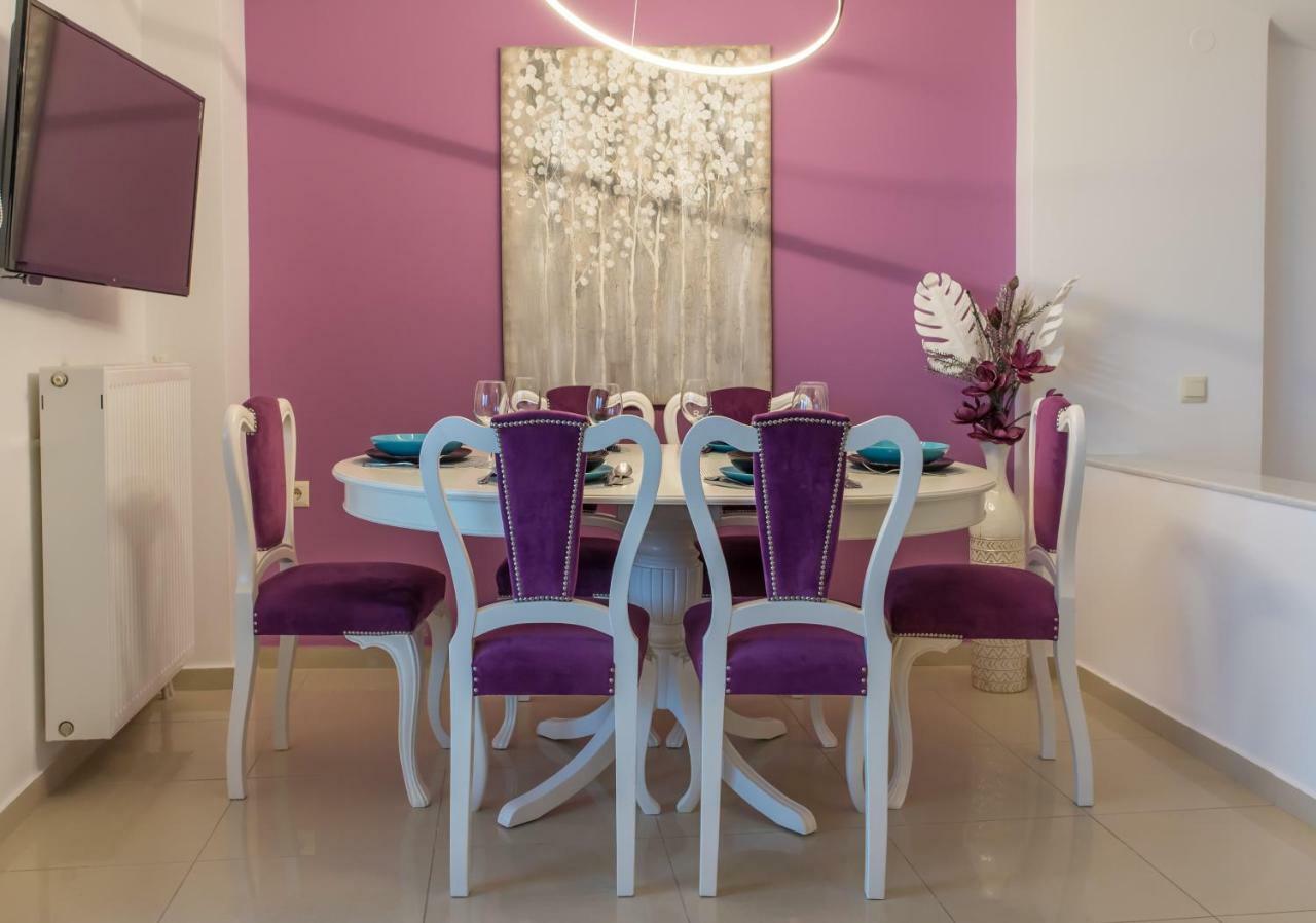 Lavender Villas Chania Agia Marina  Bagian luar foto